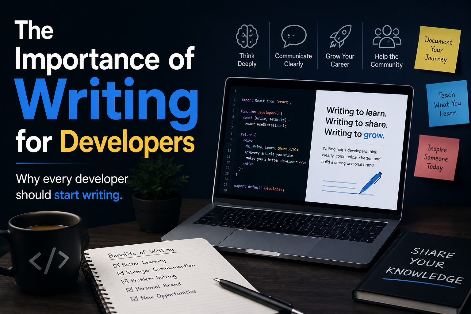 The Importance of Writing for Developers: Why Every Programmer Should Start a Blog